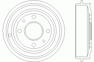 Тормозный барабан MINTEX MBD023