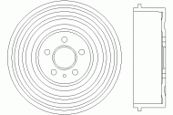 Тормозный барабан MINTEX MBD034