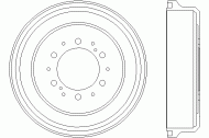 Тормозный барабан MINTEX MBD084