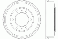 Тормозный барабан MINTEX MBD236