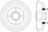 Тормозный барабан MINTEX MBD064