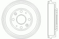 Тормозный барабан MINTEX MBD207