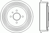 Тормозный барабан MINTEX MBD285
