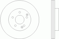 Тормозной диск MINTEX MDC852
