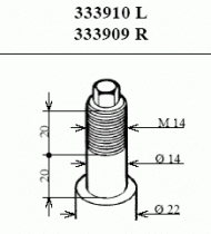 Амортизатор KYB 333909