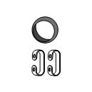 Комплект прокладок HJS 82 11 1734