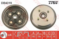 Тормозный барабан TRW DB4319