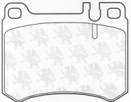 Комплект тормозных колодок QH Benelux BP842