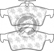 Комплект тормозных колодок QH Benelux BP1498