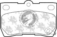 Комплект тормозных колодок QH Benelux BP1540