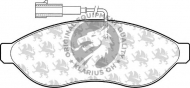 Комплект тормозных колодок QH Benelux BP1573