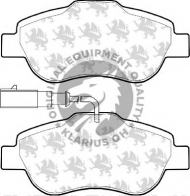 Комплект тормозных колодок QH Benelux BP1578