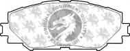 Комплект тормозных колодок QH Benelux BP1600