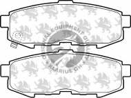 Комплект тормозных колодок QH Benelux BP1610