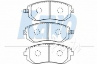 Комплект тормозных колодок KAVO PARTS BP-8017
