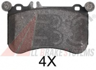 Комплект тормозных колодок A.B.S. 37902