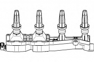 Катушка зажигания TOPRAN 721 906
