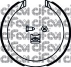 Комлект тормозных накладок CIFAM 153-491K
