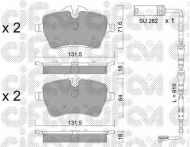 Комплект тормозных колодок CIFAM 822-768-2K