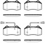 Комплект тормозных колодок WOKING P10133.22