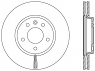Тормозной диск OPEN PARTS BDR2536.20