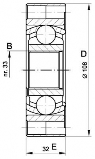 Шарнирный комплект OPEN PARTS CVJ5418.20