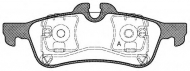 Комплект тормозных колодок OPEN PARTS BPA0862.00