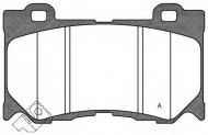 Комплект тормозных колодок OPEN PARTS BPA1372.01