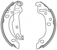 Комлект тормозных накладок OPEN PARTS BSA2067.00