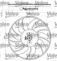 Вентилятор VALEO 696350