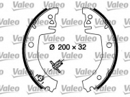 Комлект тормозных накладок VALEO 553758