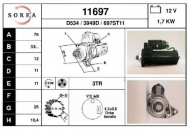 Стартер EAI 11697
