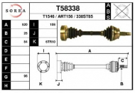 Вал EAI T58338