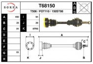 Вал EAI T68150