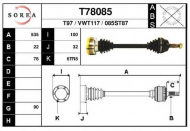 Вал EAI T78085