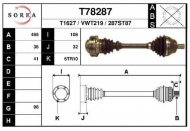 Вал EAI T78287