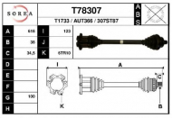 Вал EAI T78307