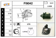 Стартер SNRA FI9042