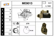 Стартер SNRA ME9013