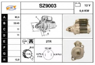 Стартер SNRA SZ9003
