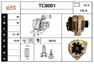 Генератор SNRA TC8001