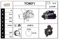 Стартер SNRA TC9071
