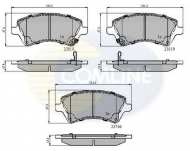 Комплект тормозных колодок COMLINE CBP31154