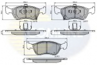 Комплект тормозных колодок COMLINE CBP3450
