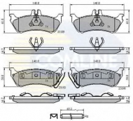 Комплект тормозных колодок COMLINE CBP31148