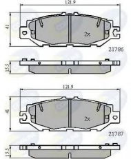 Комплект тормозных колодок COMLINE CBP0788