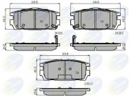 Комплект тормозных колодок COMLINE CBP31743
