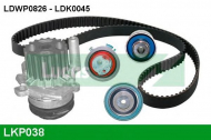 Комплект водяного насоса / зубчатого ремня LUCAS ENGINE DRIVE LKP038