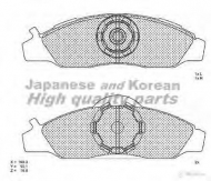 Комплект тормозных колодок ASHUKI 1080-0040