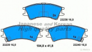 Комплект тормозных колодок ASHUKI 1080-4250